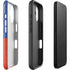 Haitian Flag Distressed iPhone 17 Impact Case